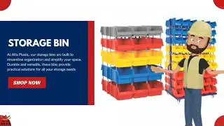 Plastic Pallets, Spill Pallets, Pallet boxes, Crates, Storage bins...