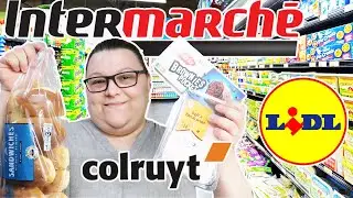 🛒Retour De Courses Début De Mois Avec Prix 🛒| INTERMARCHE  |  LIDL |  COLRUYT