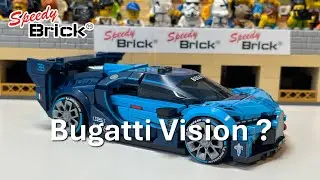 Build and review of Lego Speed Champions set 77253 Bugatti Vision Grand Turismo