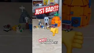 LEGO создали ХУДШИЙ набор &laquo;Губка Боб&raquo; из всех&hellip; #lego #spongebob #legospongebob