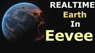 Creating a REALTIME EARTH in Eevee | Blender 2.8