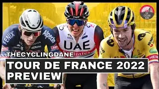 The Ultimate Tour de France 2022 Preview Show - Tadej Pogačar vs Primož Roglič Once Again?