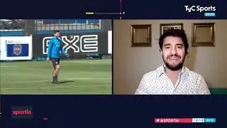 Mauro Zárate respondió y le pasó la pelota a Boca