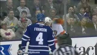 Jay Rosehill vs Colton Orr Apr 4, 2013