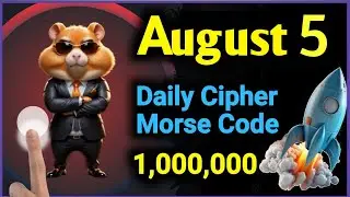 5 August Hamster Kombat Daily Cipher Code | Hamster Kombat 5 August Daily Combo | Cipher Code Today