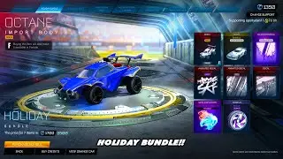 *НОВЫЙ* Праздничный набор в магазине предметов Rocket League!! - Обновление магазина предметов Ro...