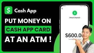 How to Put Money on Cash App Card at ATM !