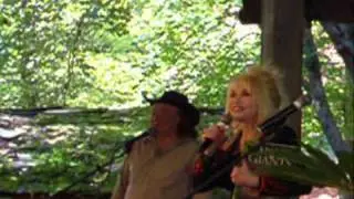 Dolly Parton at Dollywood Tree Ceremony