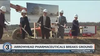 Arrowhead Pharmaceuticals breaks ground in Verona