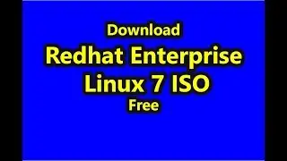 Download Redhat Enterprise  Linux 7 ISO file Free