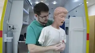 Неотложная помощь при асфиксии подавился