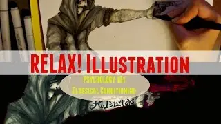 RELAX! Psychology COPIC ILLUSTRATION