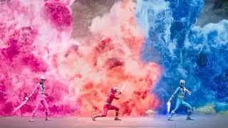 Power Rangers Dino Fury | Transformación y batalla