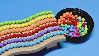 Marble Run Race ASMR 💜 HABA Slope, DIY Wave Slope & Colorful Marble EP107