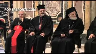 Pope to Eastern Catholics: Never resign ourselves to a Middle East without Christians