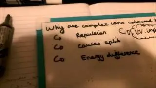 Why are transition metals colored?