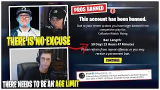 Streamers React to Pro Players Getting BANNED For CHEATING During FNCS