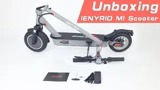 iENYRID M1 | New Arrival Solid Tires Electric Scooter | Unboxing & Installation & Foldidng