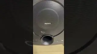 SONY SA-D40 M2 REAL TEST REVIEW 🔊🎧😱🔥👉 #shortsfeed #hometheater #bass #bassboosted #dj #speaker #sony
