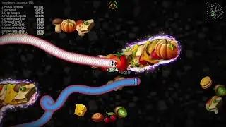 WORMSZONE.IO | THE ULTIMETE GIANT SNAKE CHALLENGE! 🔥 | Gameplay!