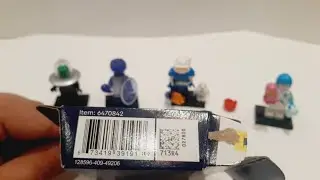How to read the codes on Lego Minifigures Series 26 Space Theme boxes + Review