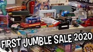HOW TO MAKE MONEY ON EBAY | OUR FIRST JUMBLE SALE HAUL 2020
