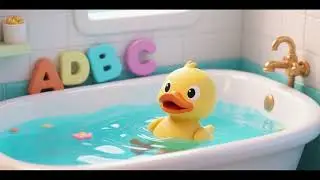 Duckus Swim with ABC in Bathtub 🛁🦆 | Kids Learning Song