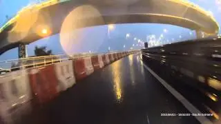 PAPAGO GoLife Extreme (Macau Rainy day 澳門雨天) HD Part 1