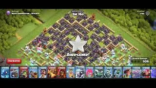 double cannon vs electric titan #coc #war #clashofclans