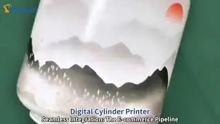 Cylinder Printer - Digital Cylinder Printer - Water Bottle Printing Machine - UV Cylinder Printer