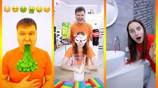 Смешные пранки и челленджи от Tiktomiki #68