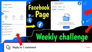 Weekly challenge Reply to 1 comment 2026 | Facebook page Reply to 1-20 comment