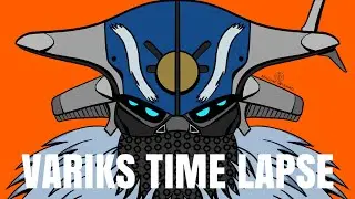 VARIKS TIME LAPSE | Destiny 2 BEYOND LIGHT | Procreate