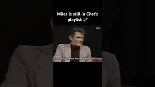 Chet Baker is still listening to Miles Davis 🎺