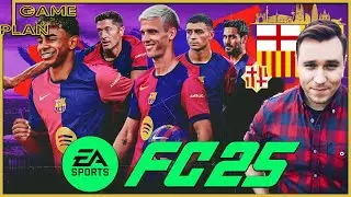 ФАНАТ РЕАЛА ИГРАЕТ ЗА БАРСУ ✖ EA Sports FC 25 ✖ НАСТРАИВАЕМ СОСТАВ(МАТЧЕЙ НЕТ)
