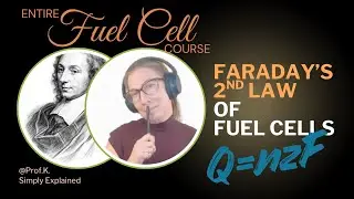nzF faraday law moles hydrogen fuel cells engineering