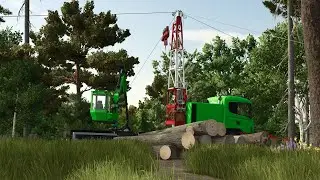 🌲🌲🚜🚜 Fs25 / Ls25 Forestry in Black Forest/ Ep 3/ 4k/ Timelapse  🚜🚜🌲🌲