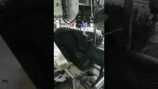 269. DC8L 8 axis 3 in 1 long stroke drill & fill machine make cylinder brush used on Street Sweepers