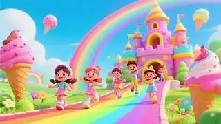 Rainbow Ice Cream Castle Adventure | Magical Kids Songs & Nursery Rhymes