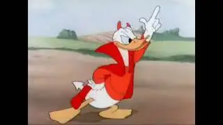 Donald's Decision - Political Cartoon - Disney (1941)