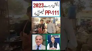 PP-111 election survey 2023 #shorts #historicalpakistan #pti #imrankhan