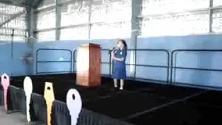 Michael Jackson's Ben sung by 8 year old Ebony