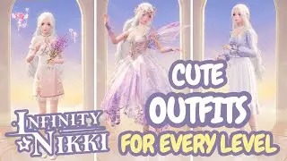 12 Beginner to Advanced Outfits in Infinity Nikki 🌼 Cozy Fashion Lookbook