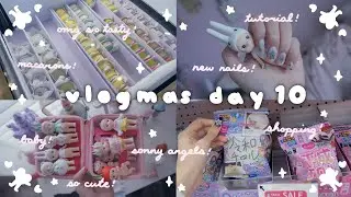 🍦New Cafes, New Nails, New Sonnys 👼🏻 VLOGMAS10 | Tiffany Weng
