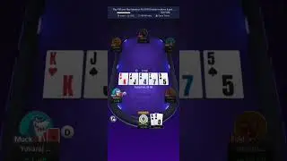 Poker Difficult hands|Poker Online Real Cash games|#poker#pokeronline#pokershorts#pokerpro#yt#BappaM