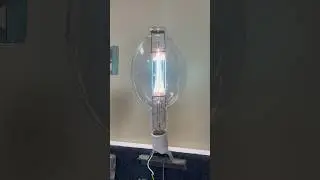 What lamp produces light by an electric arc through a gaseous mixture? #illumination #lamp #question