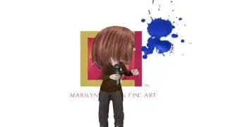 Marilyn Sholin Gets Painted
