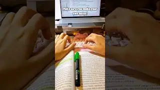 Study With Me (Note Taking + Keyboard Typing ASMR) 📖🖍