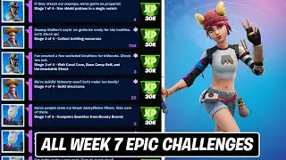 How to Complete All Week 8 Epic Challenges in Fortnite Chapter 2 Season 7