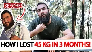 I lost 45 kilo in 3 months (healthily)